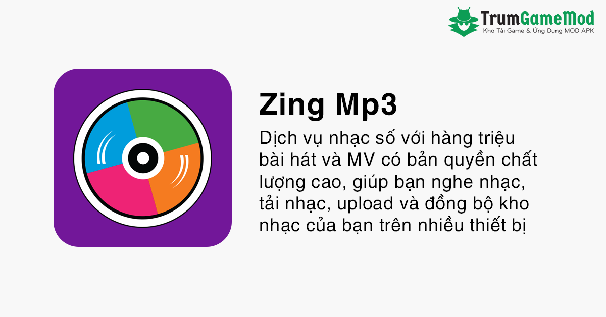 Zing Mp3 apk trumgamemod com Zing Mp3