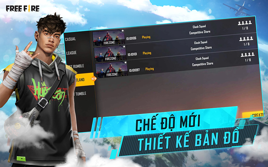 game garena free fire mod 3 Tải Hack Free Fire MOD Apk miễn phí cho Android