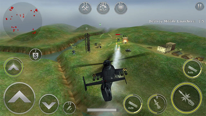 Tải Gunship Battle Helicopter 3D MOD APK