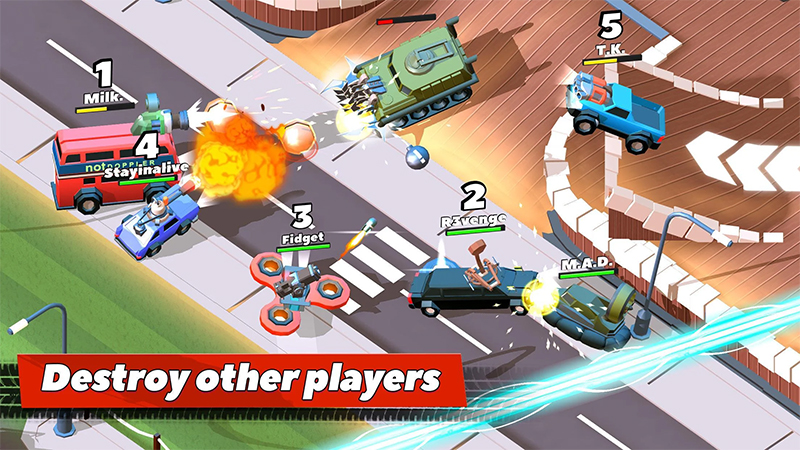 Tải game Crash of Cars MOD APK