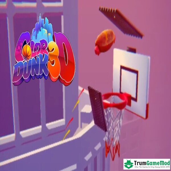 Color Dunk 3D là một trò chơi bóng rổ miễn phí “cực hot” 
