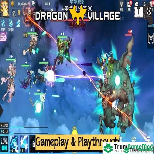 Mỗi người chơi sẽ được sở hữu tối đa 6 con rồng trong trận chiến