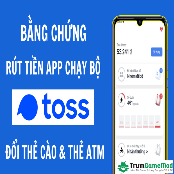 Ứng dụng Toss được phát triển bởi nhà cung cấp Viva Republica Hàn Quốc 