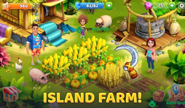Giới thiệu game Bermuda Adventures Farm