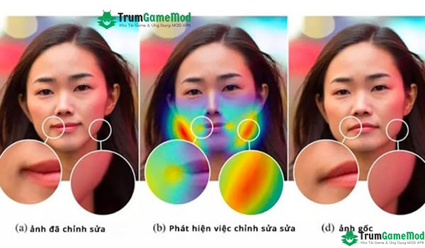 Công nghệ AI hiện đại nhận diện khuôn mặt chuẩn xác