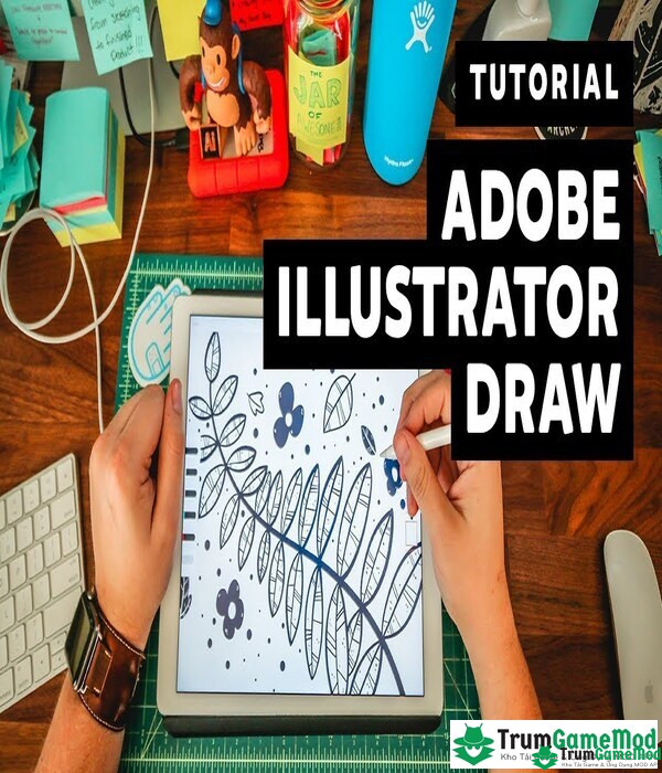 Adobe Illustrator Draw được biết đến là công cụ thiết đồ họa vector chuyên nghiệp