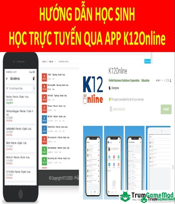 K12Online là một công cụ hữu ích hỗ trợ tối đa người dùng học trực tuyến