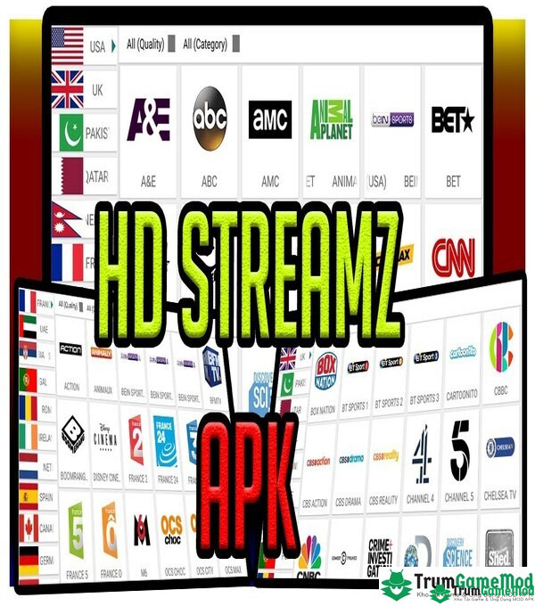 Chi tiết cách tải ứng dụng HD Streamz MOD Apk cho điện thoại di động miễn phí