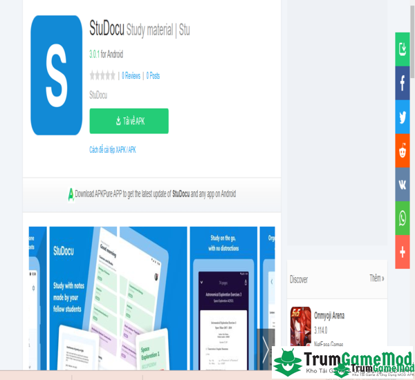 Chi tiết cách tải ứng dụng StuDocu Apk cho điện thoại di động iOS, Android
