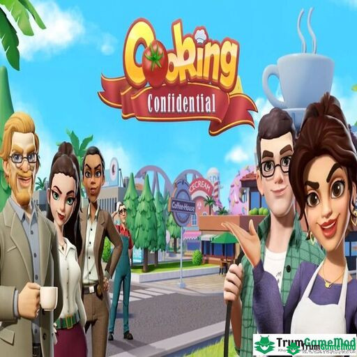 4 Cooking Confidential 3D Game logo Cooking Confidential: 3D Game