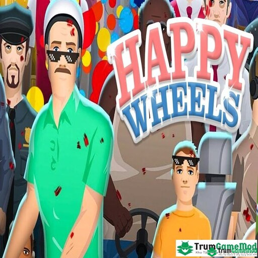 4 Happy Wheels LOGO Happy Wheels