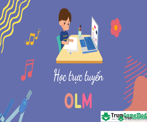Olm.vn là phần mềm học trực tuyến do Đại học Sư Phạm Hà Nội nghiên cứu