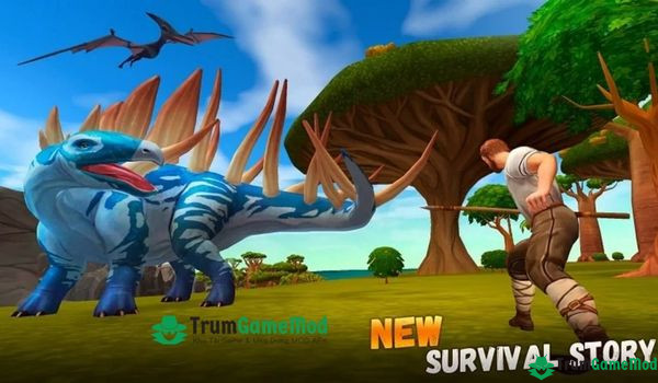 Khám phá thế giới khủng long hoang dã trong Survival Island 2: Dinosaurs