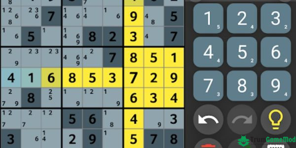 Nhiệm vụ của người chơi là điền con số phù hợp vào từng vị trí của ô vuông