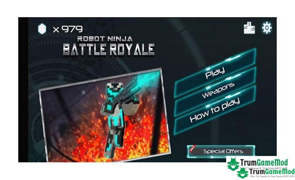 Robot Ninja Battle Royale 