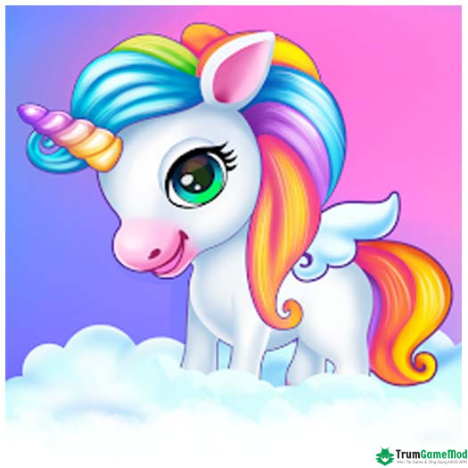 Logo Unicorn va Pony Dress Up Unicorn và Pony Dress Up