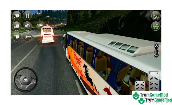 2 Euro Bus Simulator Tro choi Euro Bus Simulator: Trò chơi