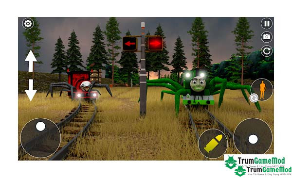 2 Scary Spider Train Survive Cho Scary Spider Train Survive Cho