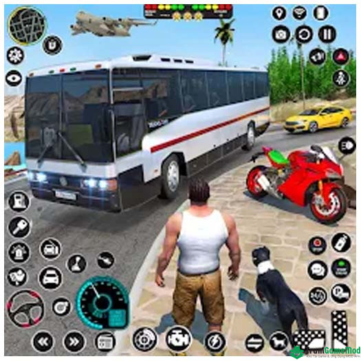 logo Coach Bus Driving Bus Games Coach Bus Driving : Bus Games