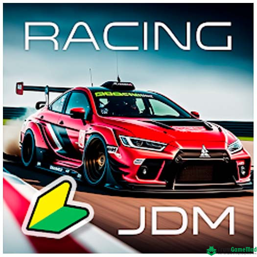 logo JDM Racing Drag Drift race JDM Racing: Drag & Drift race