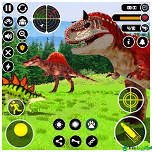 Logo Dinosaur HunterSniper Shooter Dinosaur Hunter:Sniper Shooter