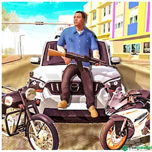 logo Indian Bike Game Mafia City 3D Indian Bike Game Mafia City 3D