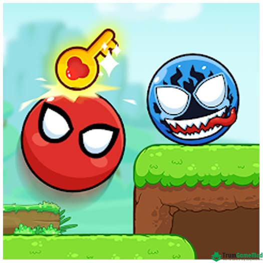 logo Red and Blue Ball Heroes Red and Blue: Ball Heroes